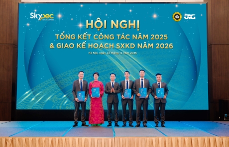 SKYPEC TỔ CHỨC THÀNH CÔNG HỘI NGHỊ TỔNG KẾT CÔNG TÁC NĂM 2025 VÀ GIAO KẾ HOẠCH SXKD NĂM 2026